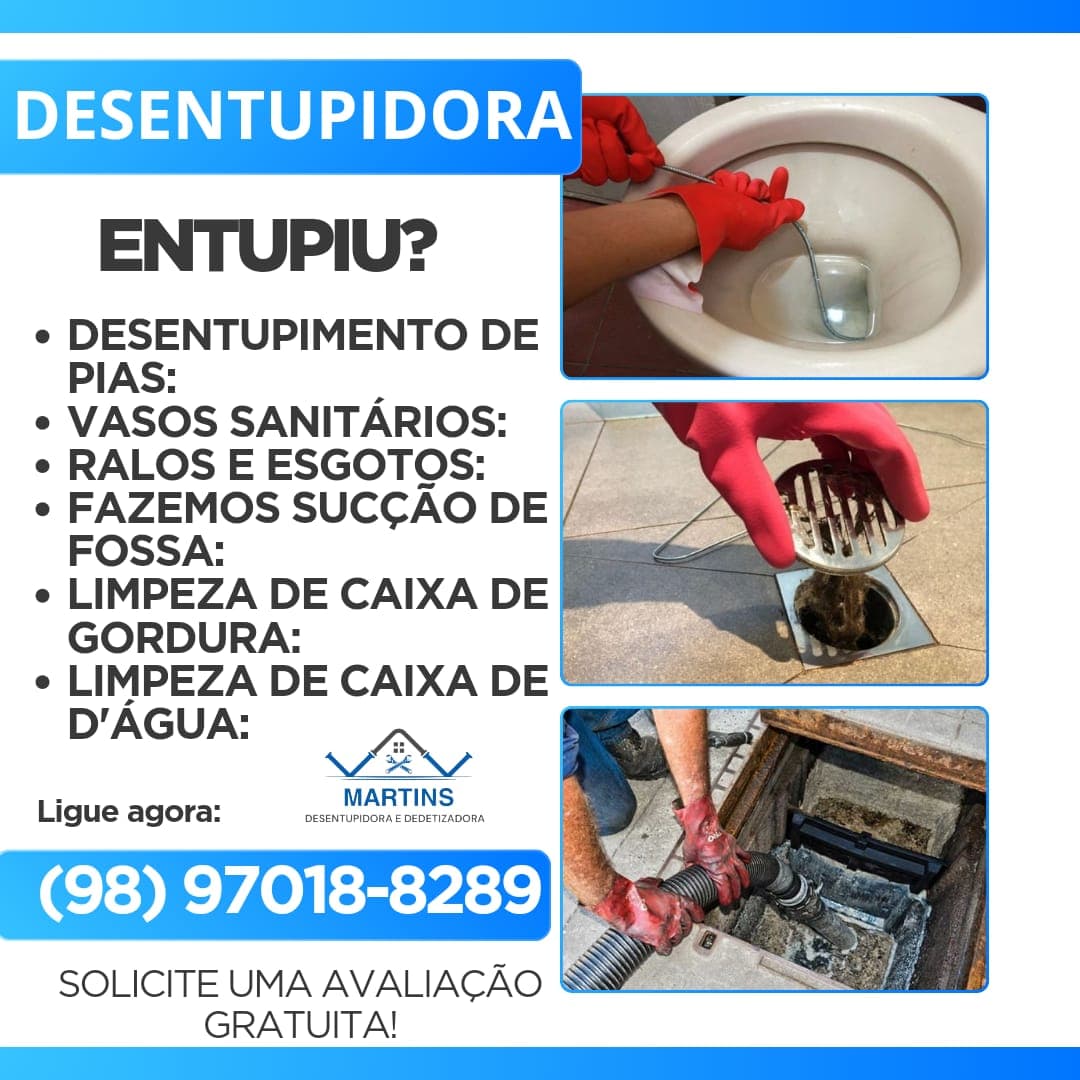 Serviços de Desentupidora